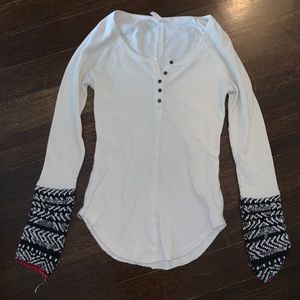 Free people thermal long sleeve